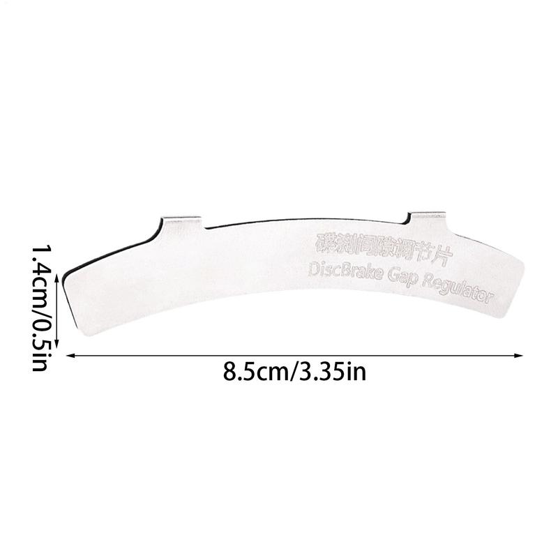 Cycle Disc Brake Spacer Tool Cycle Disc Brake Aligners Rotor Mounting Assistant Tools Portable Cycling Repair Equipment For