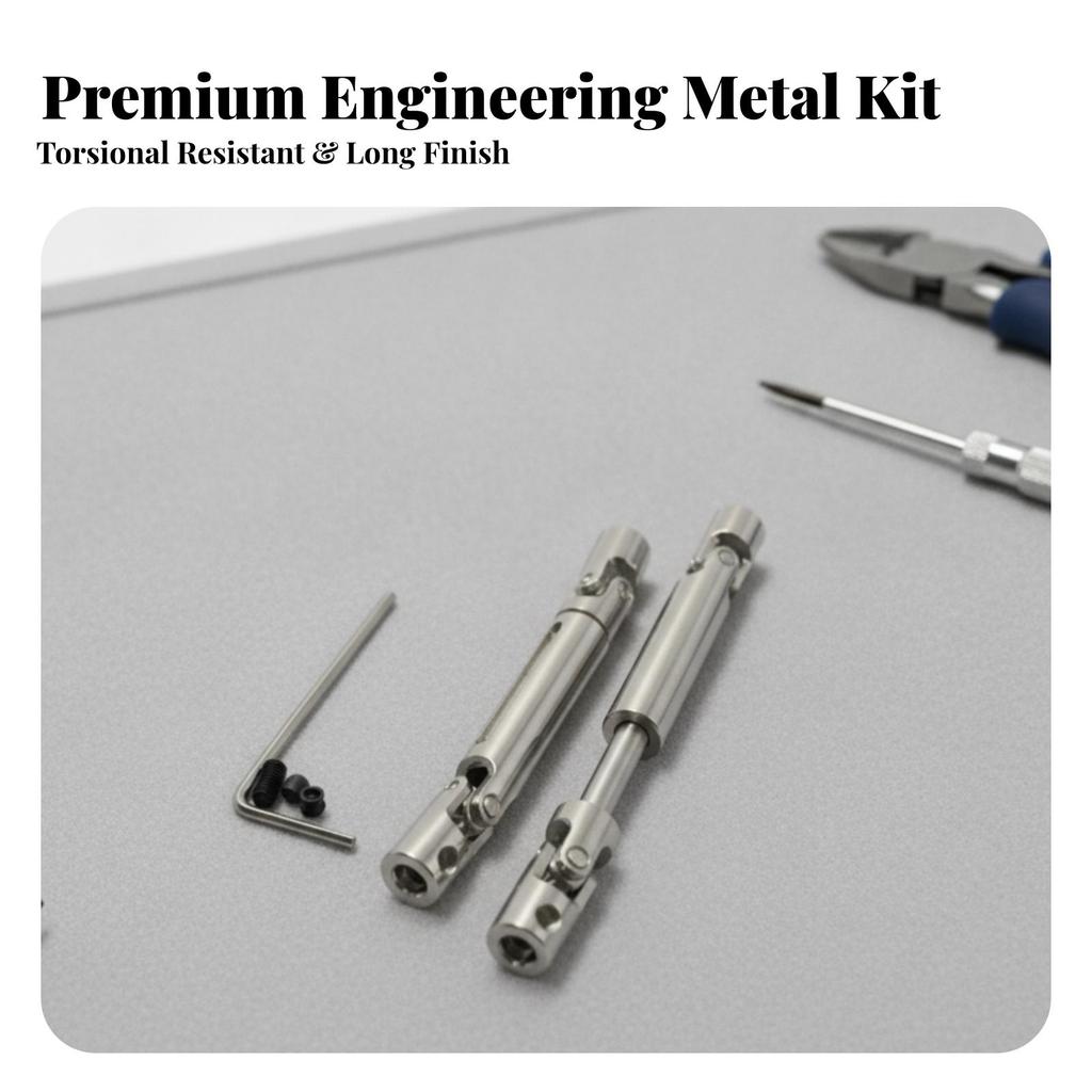 RC Car Drive Shafts with Universal Joints Direct Fit Hardware Smooth