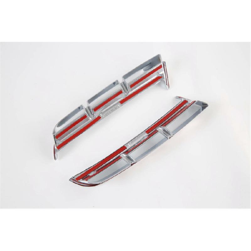 Chrome Front fog Lights, Bumper Pads for hyundai tucson 2021, accessory