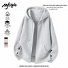 MJ STYLE Women's Hooded Zip-Up Sweatshirt Cardigan