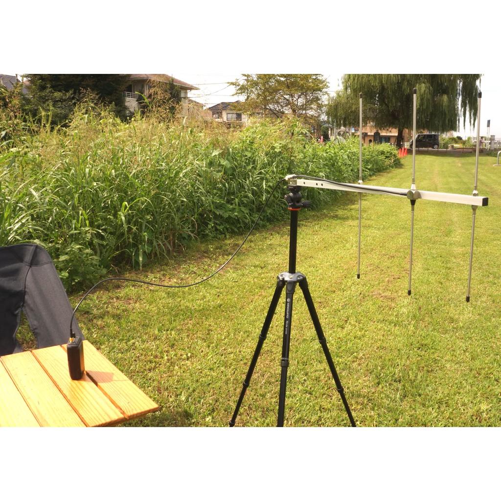 Natec Compatible with Tripod Camera Screw Yagi Antenna for 351MHz Digital Simple Radio NY351X3CA SMAP 2m Coaxial (1/4-20UNC) 3-element (digital