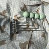 3/4 Hooks Wall Hook Space Saving Iron Art Decorative Metal Rotating Hook Vintage Creative Hat Holder Rack Entryway