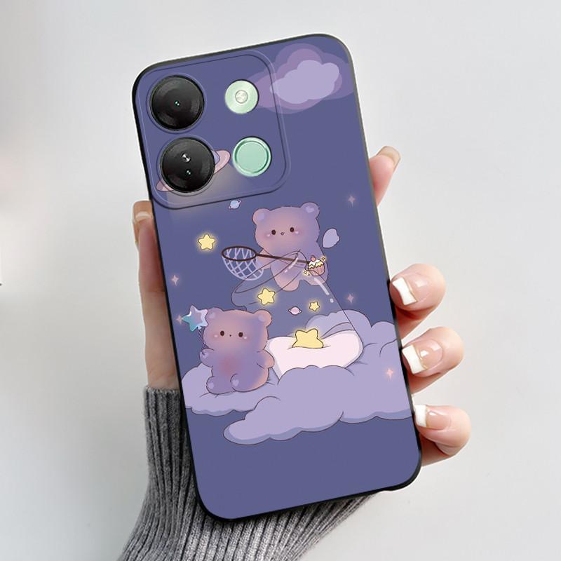 Cute Case For Infinix Smart 7 HD / Smart 7 Plus Fundas Coque Printing Shell Protective Cover Soft Silicone Cartoon Phone Casing