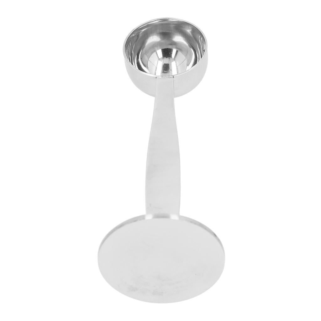 Stainless Steel Coffee Tamper Spoon Coffee Bean Scoop Double End 2 In 1 Coffee Powder Spoon
