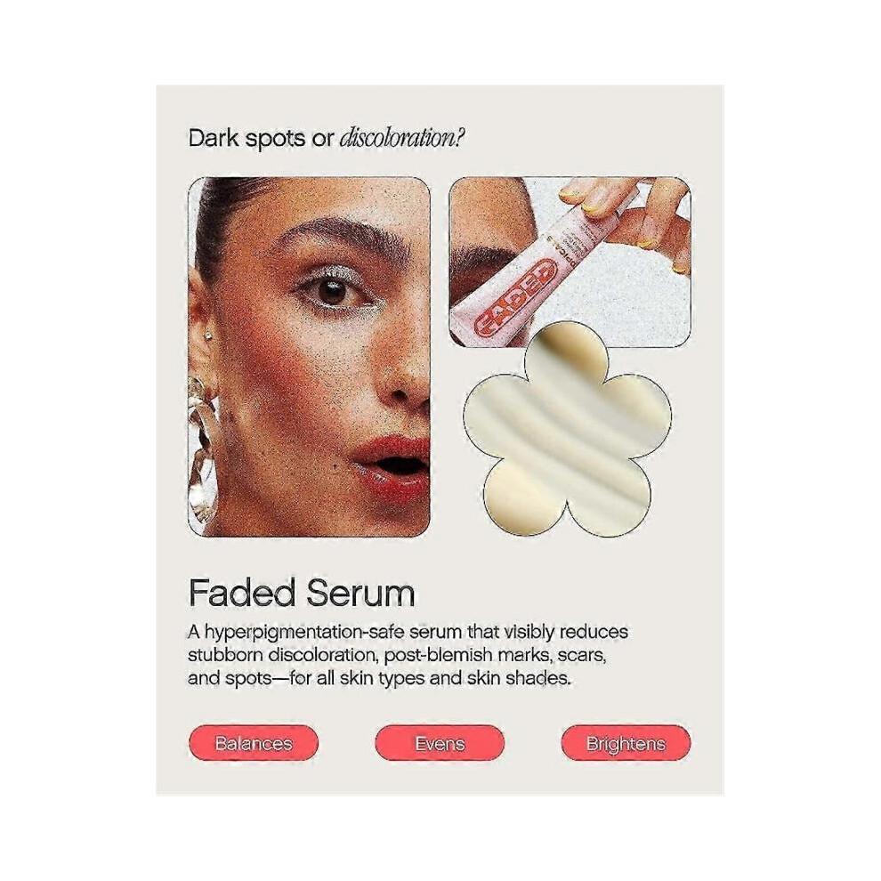 Faded Topicals Brightening And Cleansing Serum