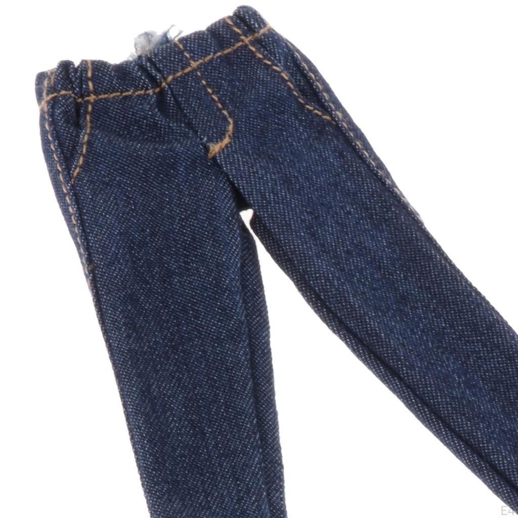 1/12 Doll Clothing Pants for 6 Inch Female Action Figures Accessories