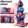 Flexible Realistic Anal Plug Soft Silicone Backdoor Trainer For Male Female Body Safe Toys