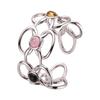 Blogger Flower God Design Niche S925 Sterling Silver Hollow Flower Ring Does Not Fade Advanced Sense Index Finger Ring Female