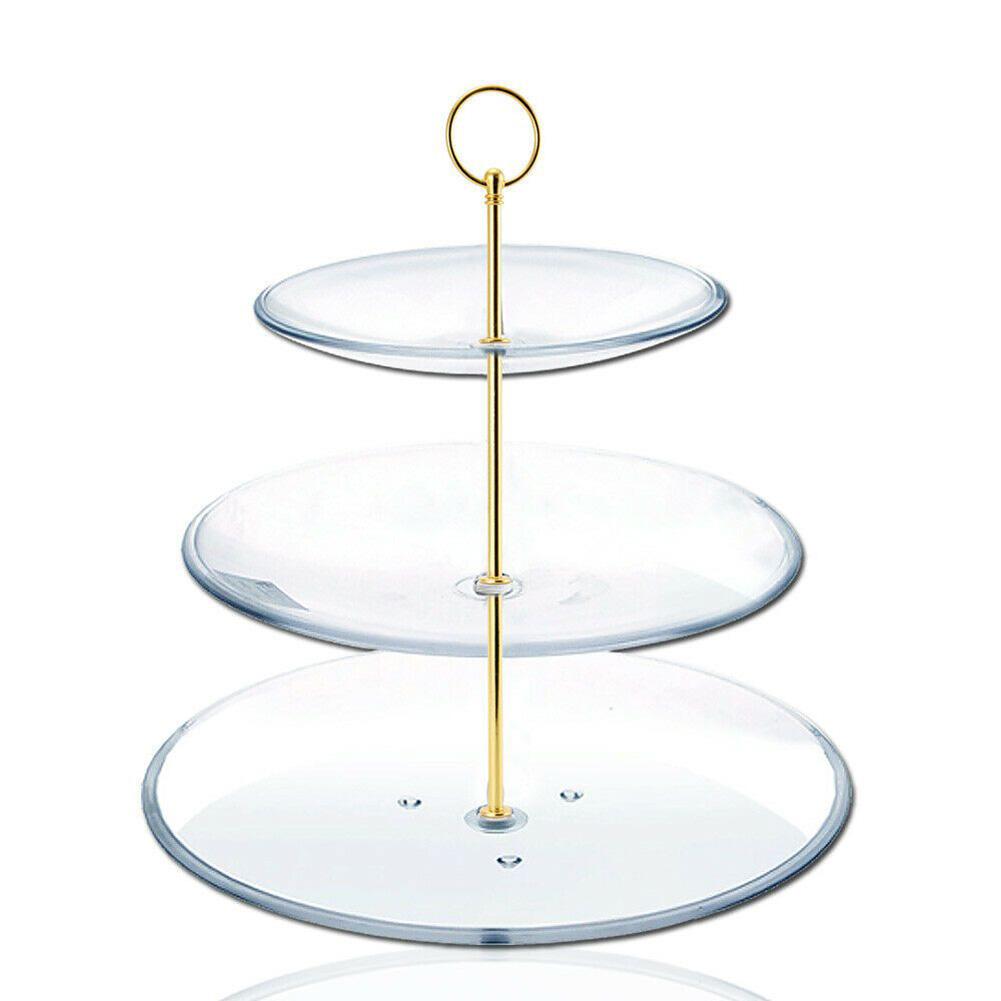 Handle Cake Stand Party Rod 3 Tier Accessories Baking