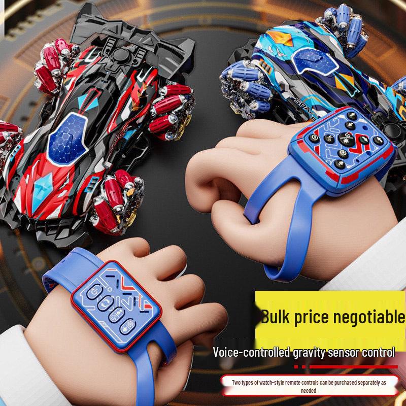

Глобальное управление жестами Пульт дистанционного управления Дрифт-кар: Внедорожная трюковая игрушка с полным приводом для детей 2355 Red - Single Remote Control