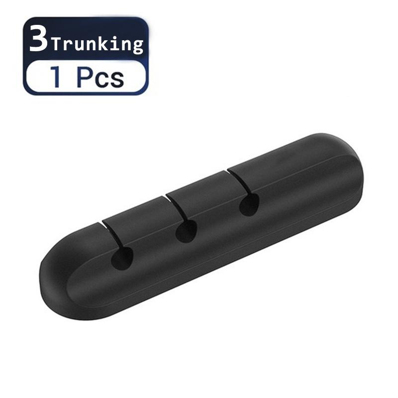 Feel Free To Stick Multi-function Desktop Cable Organizer USB Fixed Cable Storage Hub Cable Tie Card Slot Clip Buckle Network Cable Finishing Artifact