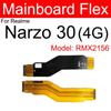 LCD Mainboard Flex Cable For OPPO Realme Narzo 10 20 30 Pro 50 50i 50A Prime 4G 5G Motherboard LCD Display Flex Ribbon Parts