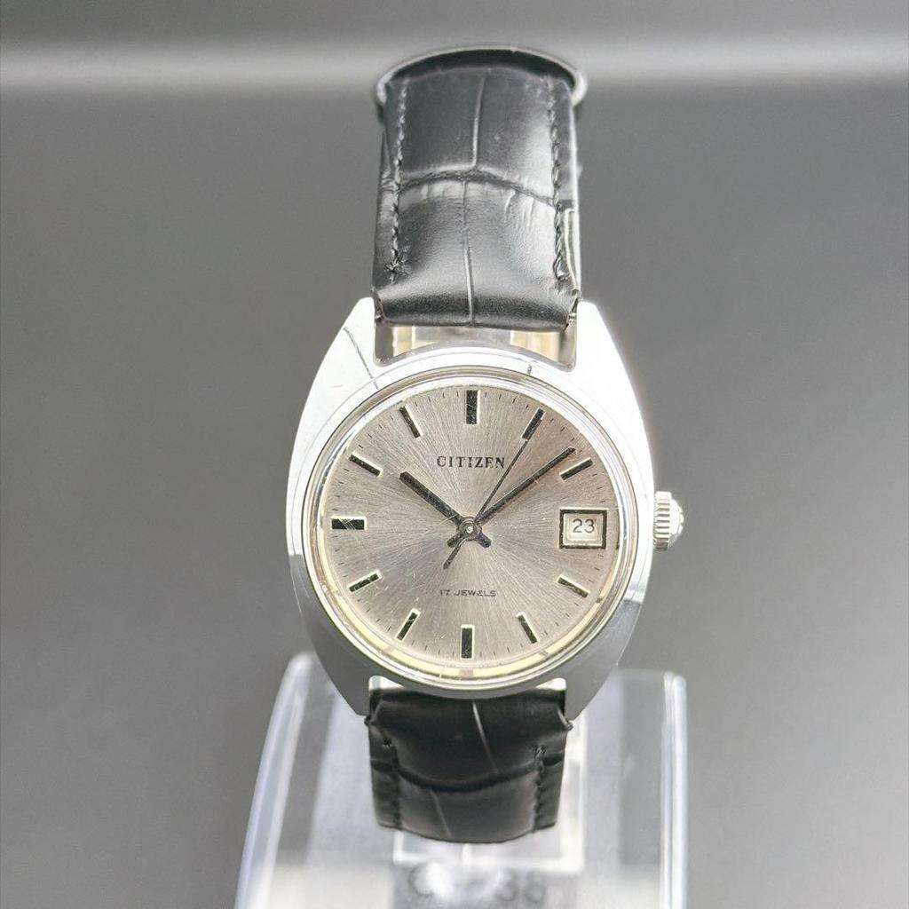 Used Rare Old Citizen C Line Classic Silver Manual Wind Men's Watch