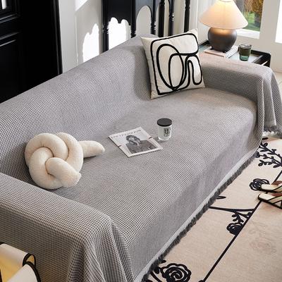 Vintage Cream Style Sofa Towel Sofa Slipcover Full Covered Internet Celebrity Blanket Single Sofa Cover Sofa Cushion Cover Cloth Cover Fabric