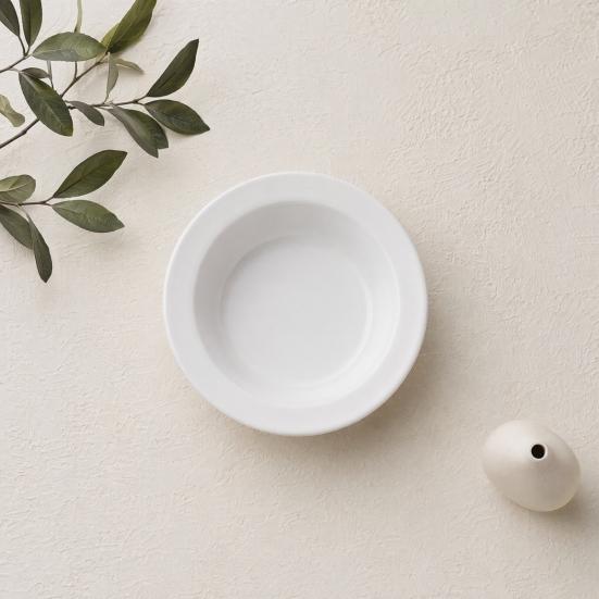 Ceramic Cat Bowl for Dry Wet Food, Microwave Dishwasher Safe Pet Feeder Plate, Whisker Friendly Kitten Food Water Dish