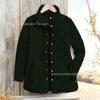 2026 Womens Solid Color Loose Fit Casual Warm Cotton Jacket Coat