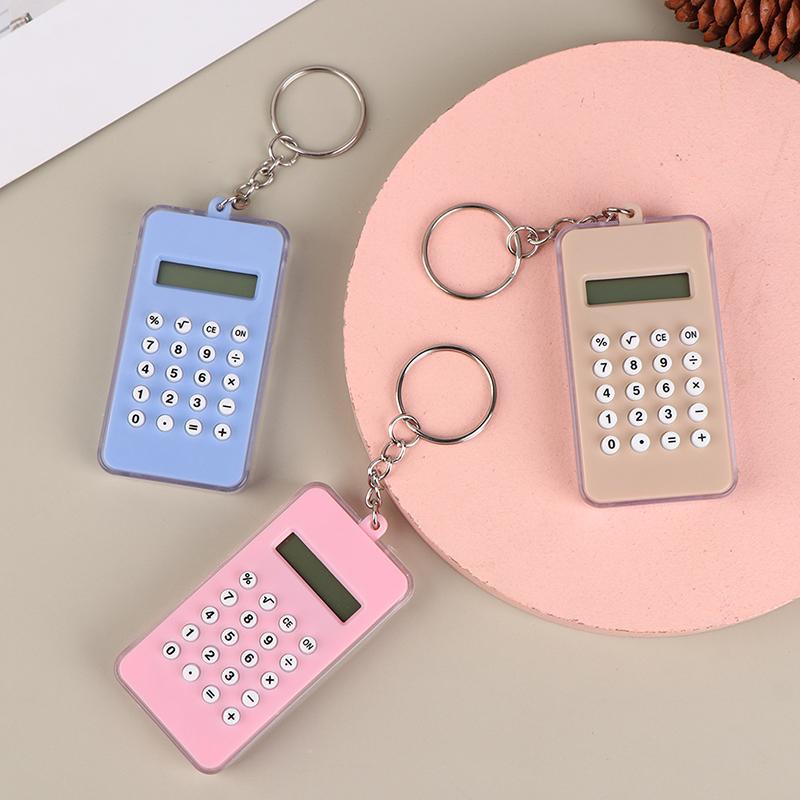 Calculatrice Numérique Portable Mini Calculatrice Labyrinthe Porte-clés Fournitures de Bureau
