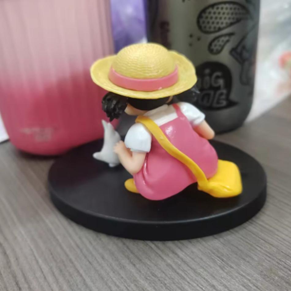 Kawaii Mei Xiaomei Totoro Neighbor Anime Figure Cute Doll Collectible Model for Kids Table Decoration Toy Gift
