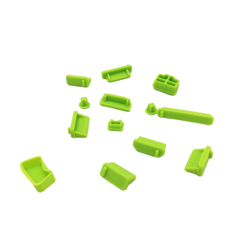 Silicone Anti-dust Plugs Notebook Computer Port Dust Plugs Laptop Port Dust Covers Stoppers HDMI RJ45 USB Port Interface Cover
