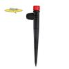 Drip Irrigation Emitters Adjustable with Stake for 1/4" Drip Irrigation Tubing Irrigation Drippers for Garden Watering System