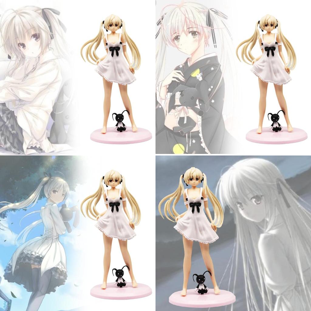 Charming 23cm Yuzuzuki Haruka Pvc Figure Remarkable Beautiful Girl Anime Model Decor