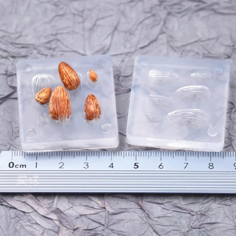 Epoxy Apricot Kernel Ornament Mold Silicone Crafts Mold for Home Decoration