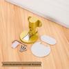 Adjustable Magnetic Aluminum Door Stopper with Anti-Collision Suction Cup
