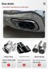Original Add-on Muffler Tailpipe for BMW X5, X6, X7 G05, G06, G7 - Easy Non-destructive Installation