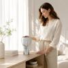 Seated Girl Vase Sculptural Resin Minimalist Home Decor