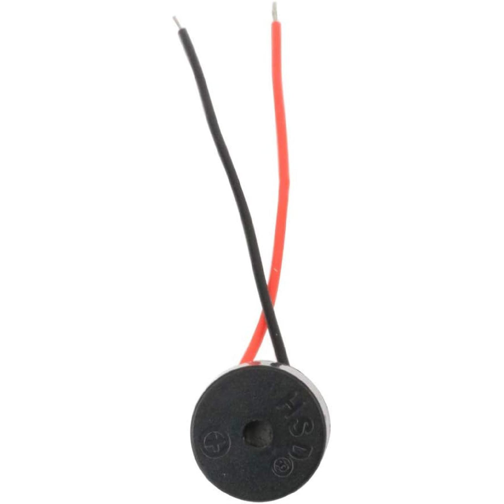 15 шт. Звуковой сигнализатор DC 3-12 В С разъемом Активный электронный зуммер 85 дБ