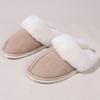 Fashion 2025 Winter Warm Fur Indoor Home Slippers Women Fluffy Comfort Soft Bedroom Slippers for Couples Flat Non Slip House Shoes Woman