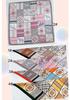 European and American silk scarves retro-printed paisley pattern 71 square scarf bag head versatile scarf