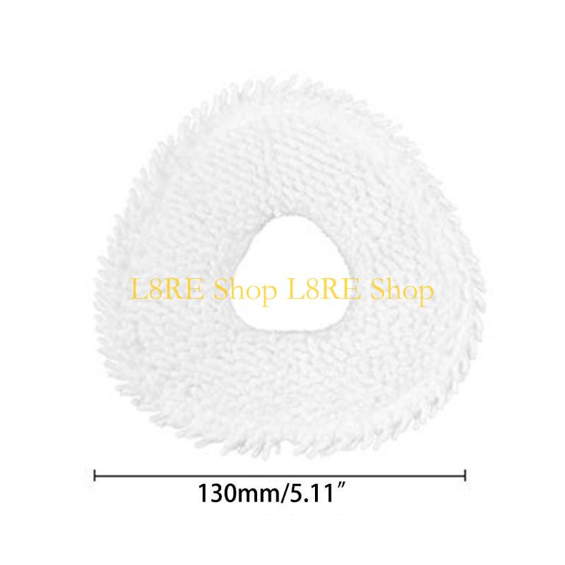 L8RE 2Pcs/4Pcs/6Pcs Vacuum Mop Replacement Pads Reusable Mopping Pads Suitable for Cloud Whale NARWAL J3 Sweeping Robot