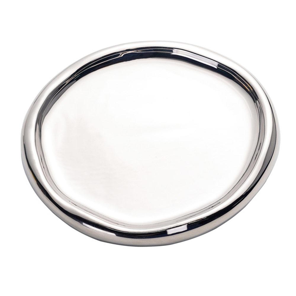 Ins Ceramic Jewelry Storage Tray Cloud Shape Photography Prop Jewelry Display Plate Storage Plate Watches/Keys Storage
