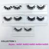 Wholesale Lashes 30/50/100 Pairs Mink Eyelashes Natural Fluffy Mink Lashes Makeup