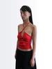 SIO String Halter Top [Red]