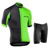 Summer Breathable Cycling Suit Set Bicycle Short-Sleeved Shorts Suits for Men Quick-Drying Road Biking MTB Cycling Clothing with Pockets
