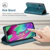 Premium Vintage Leather Wallet Case for Samsung Galaxy A40 - RFID Blocking, Flip Cover with Card Slots (4 Colors)