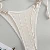 2024 Európske a Americké Sexy Šnurovacie Halter Bikiny Plavky