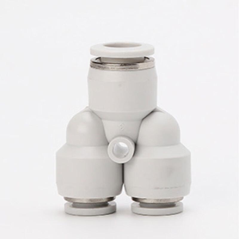 Pneumatic Quick-Connect Plastic T-Connector for Air Hoses