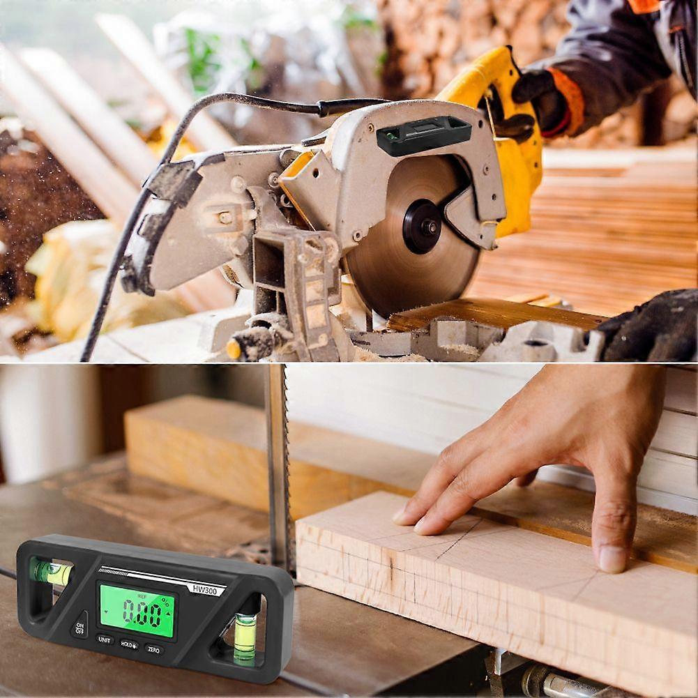 Digital Protractor Magnetic Angle Protractor High Precision Base Inclinometer Level Measure Tools Angle Finder