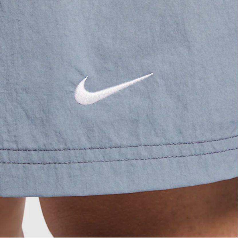 Nike Solo Swoosh Casual Shorts Men's Gray Slate Blue IF0619-493