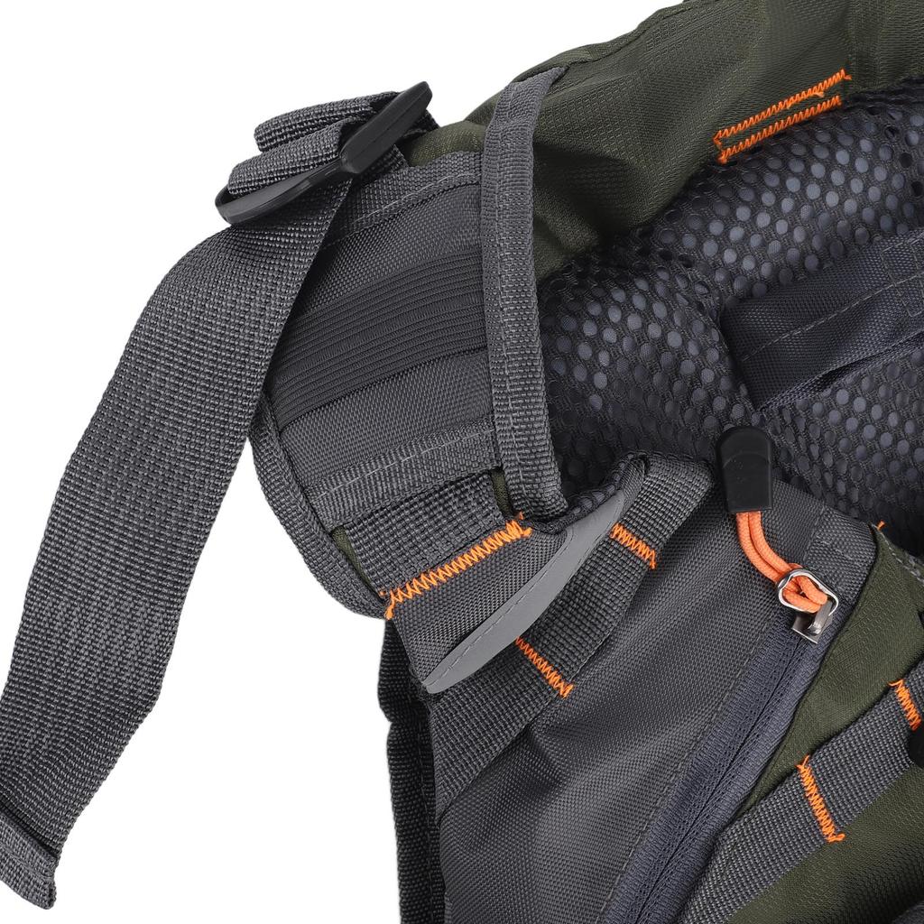 Strap Fishing Vest Adjustable for Men Women for Fly Bass Fishing Outdoor Activities Multiple Zippered Pockets Breathable Green