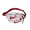 Fashionable Gray Red Blue Pink Ink-wash Chest Bag Ideal For Sports And Cycling