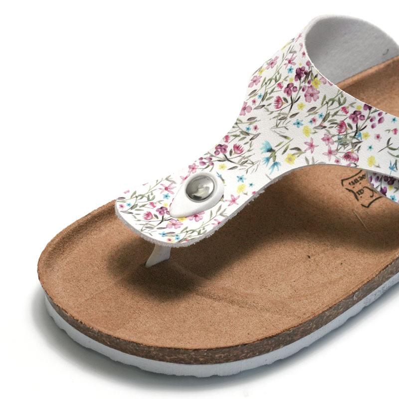 2026 Nieuwe Zomer Dames Kurk Slippers Trendy Student Strand Water Pijnboom Sandalen Teenslippers Grensoverschrijdend KWN