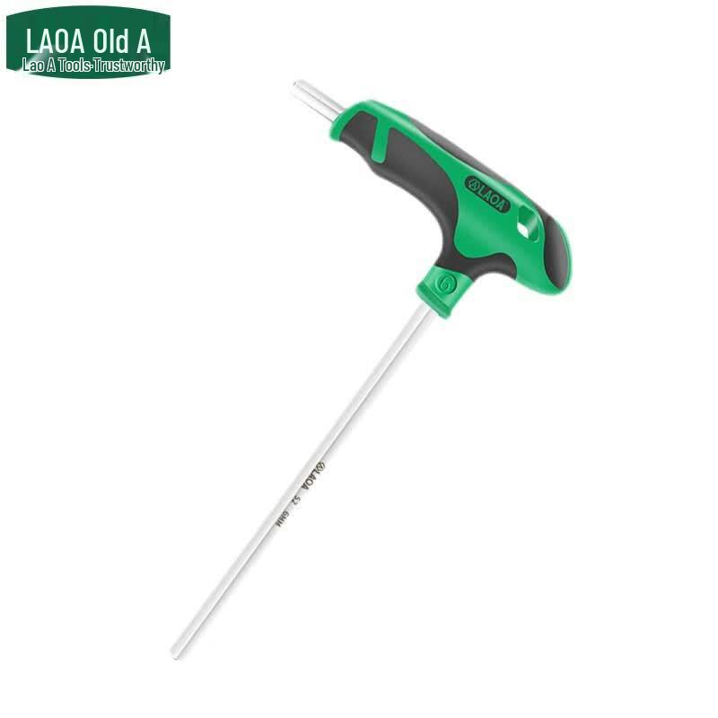 LAOA T-Handle Flat Head Hex Wrench