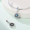 Copper Poker Alarm Clock Charms Colored Zircon Camera Beads Pendant Fit Brand Bracelet Diy Birthday Jewelry Gift