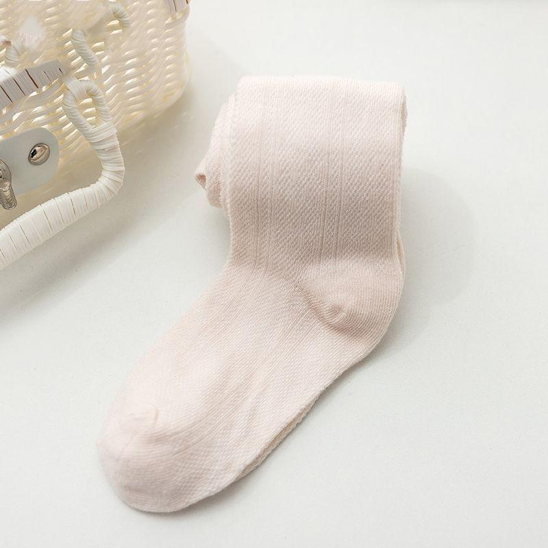 1-8 Years Combed Cotton Children's Tights Summer Thin Knitted Girls Pantyhose High Quality Mesh Leggings Baby Girls Clothes