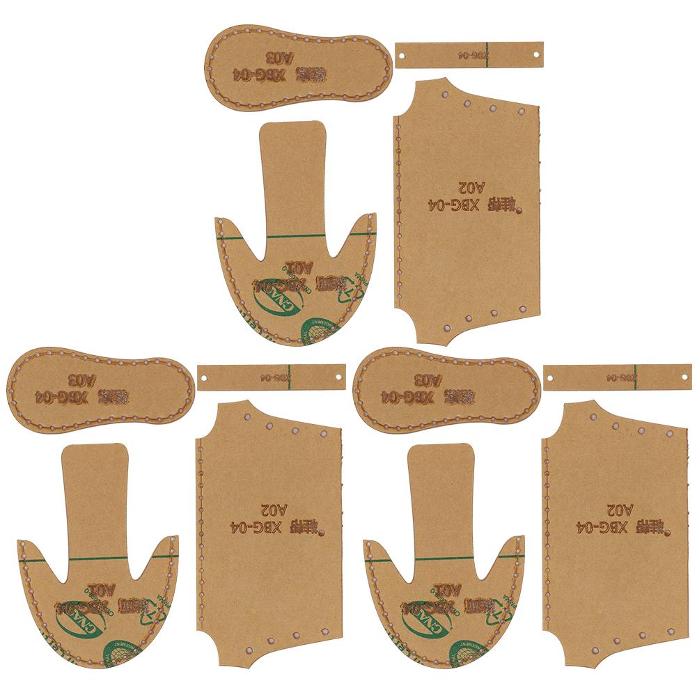 Șablon Acrilic Transparent Mini Pantofi Cizme Mucegai Piele Model Stencil