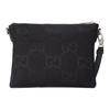 Gucci Detachable Shoulder Strap Zipper Closure Canvas Messenger Bag Men Shoulder Bags Black 739668-FABRP-1000